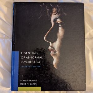 Essentials of Abnormal Psychology Book - Black Cover